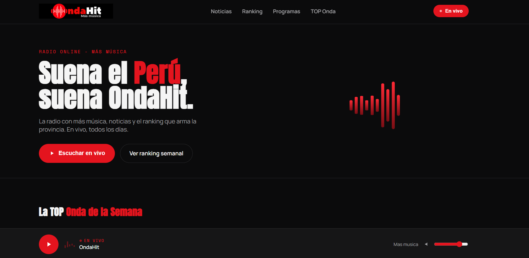 OndaHit estrena su nueva web oficial